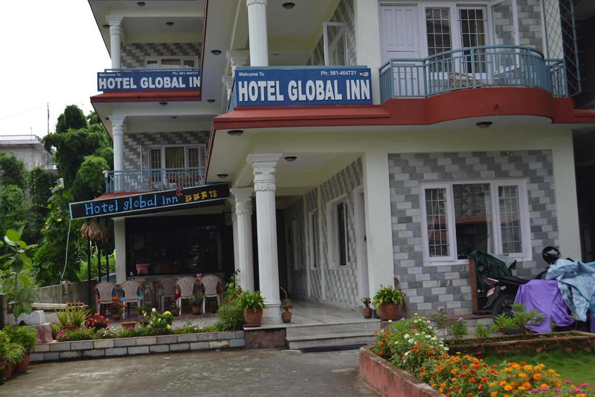 Hotel Global Inn Pokhara Kültér fotó